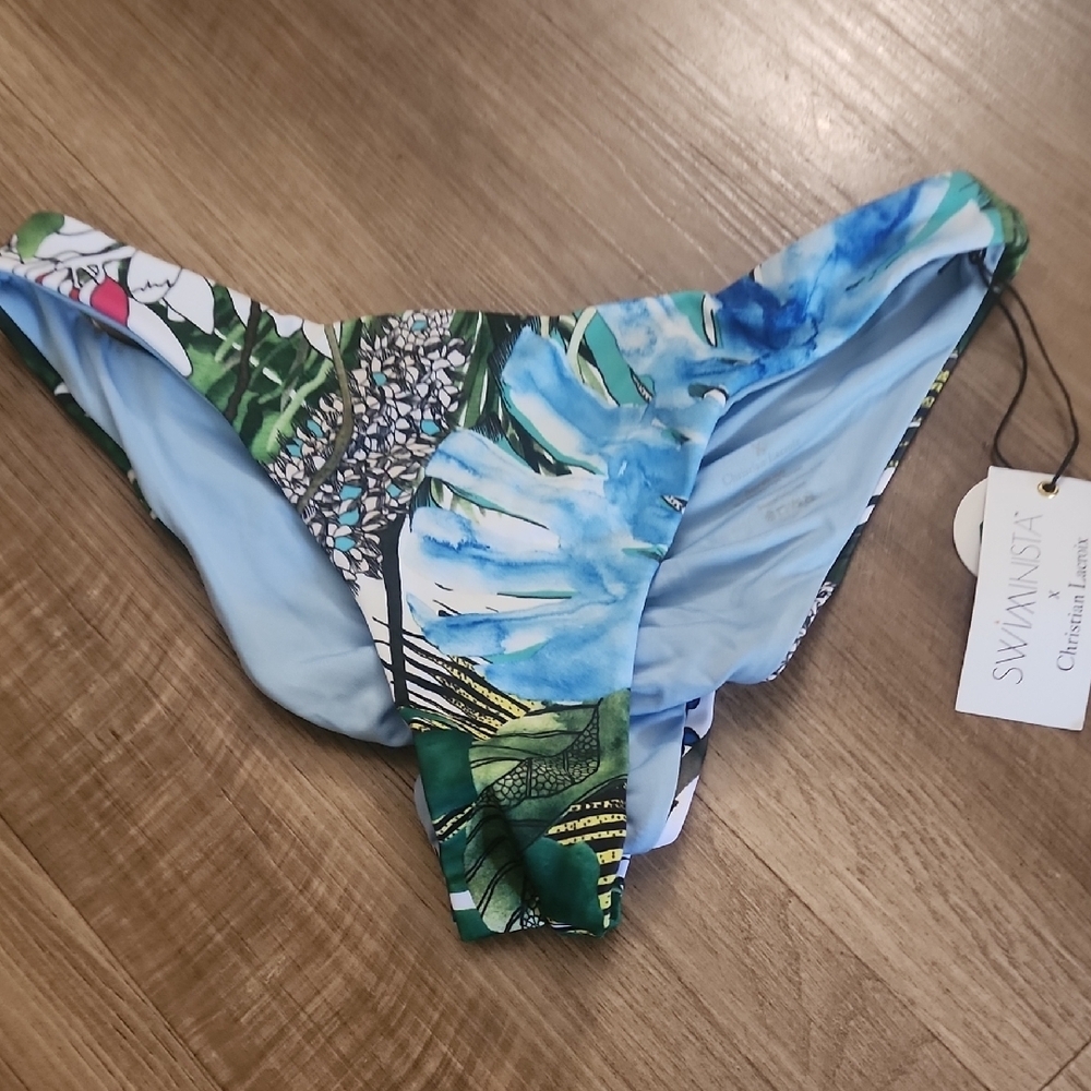 Swiminista Brave Bottom X Christian Lacroix Jardin Exotic Chic